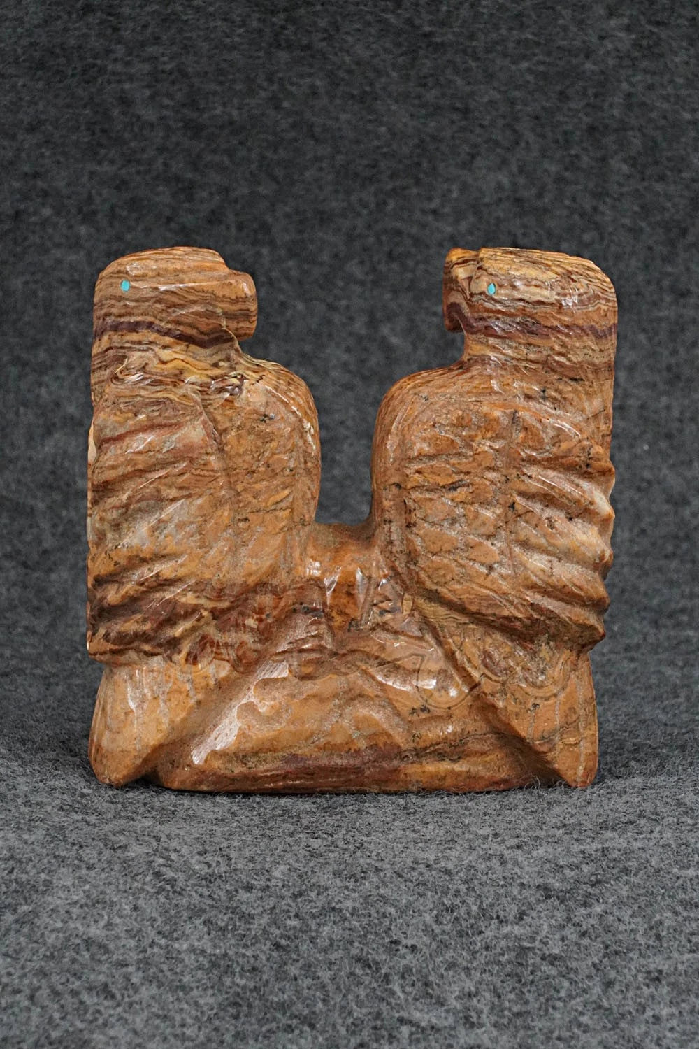 Eagle Zuni Fetish Carving - Tony Mackel