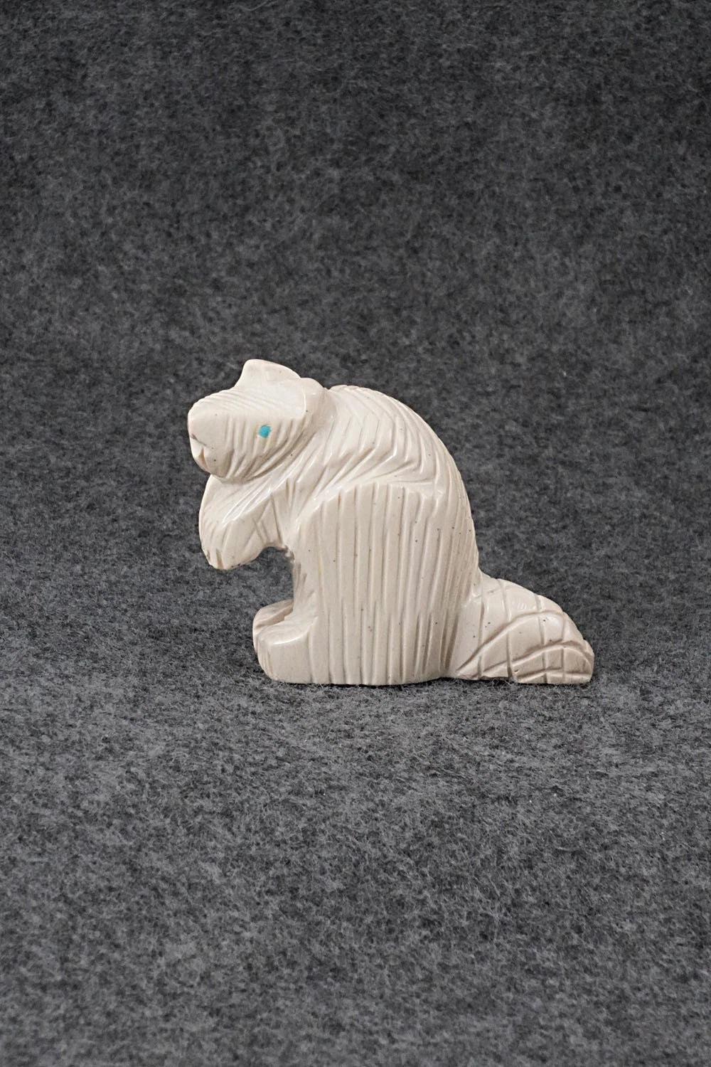Beaver Zuni Fetish Carving - Gilbert Lonjose