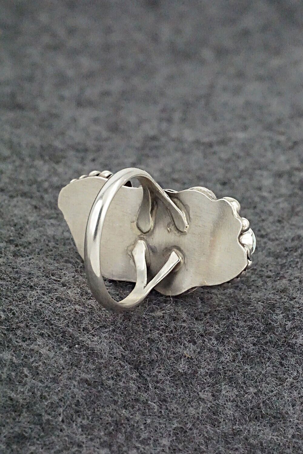 Opalite & Sterling Silver Ring - Max Calladitto - Size 7