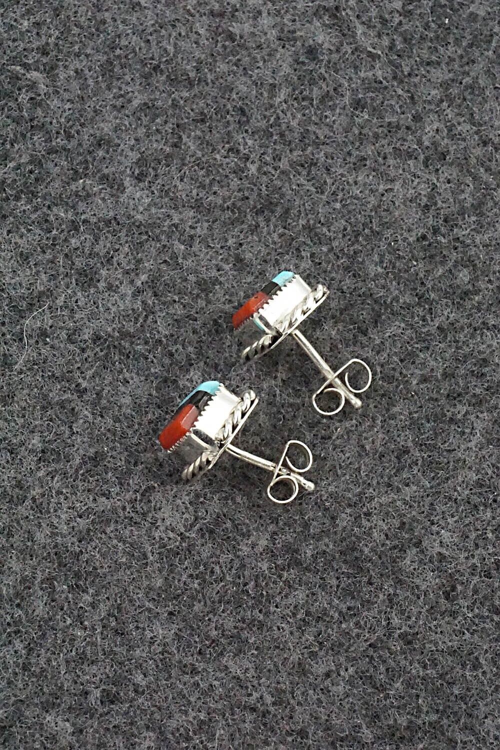 Multi-Stone & Sterling Silver Earrings - Geneva Chuyate