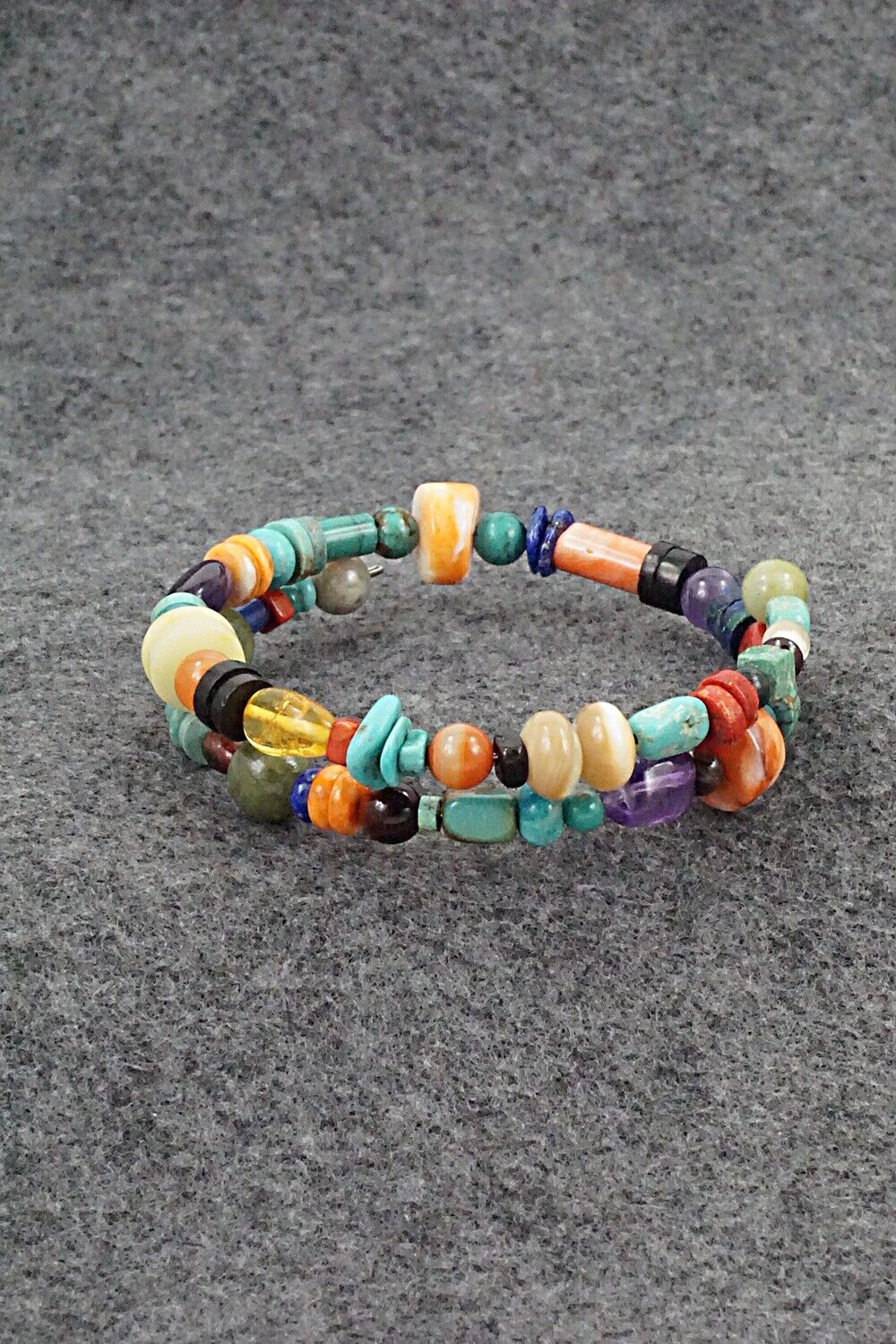 Multi-Stone Beaded Bracelet - Helen Tsosie