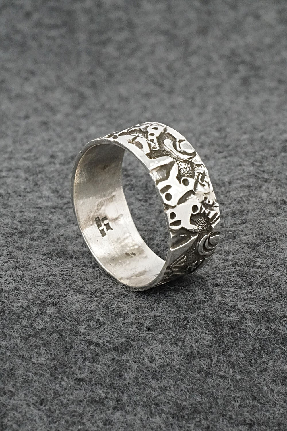 Sterling Silver Ring - Lloyd Becenti - Size 14