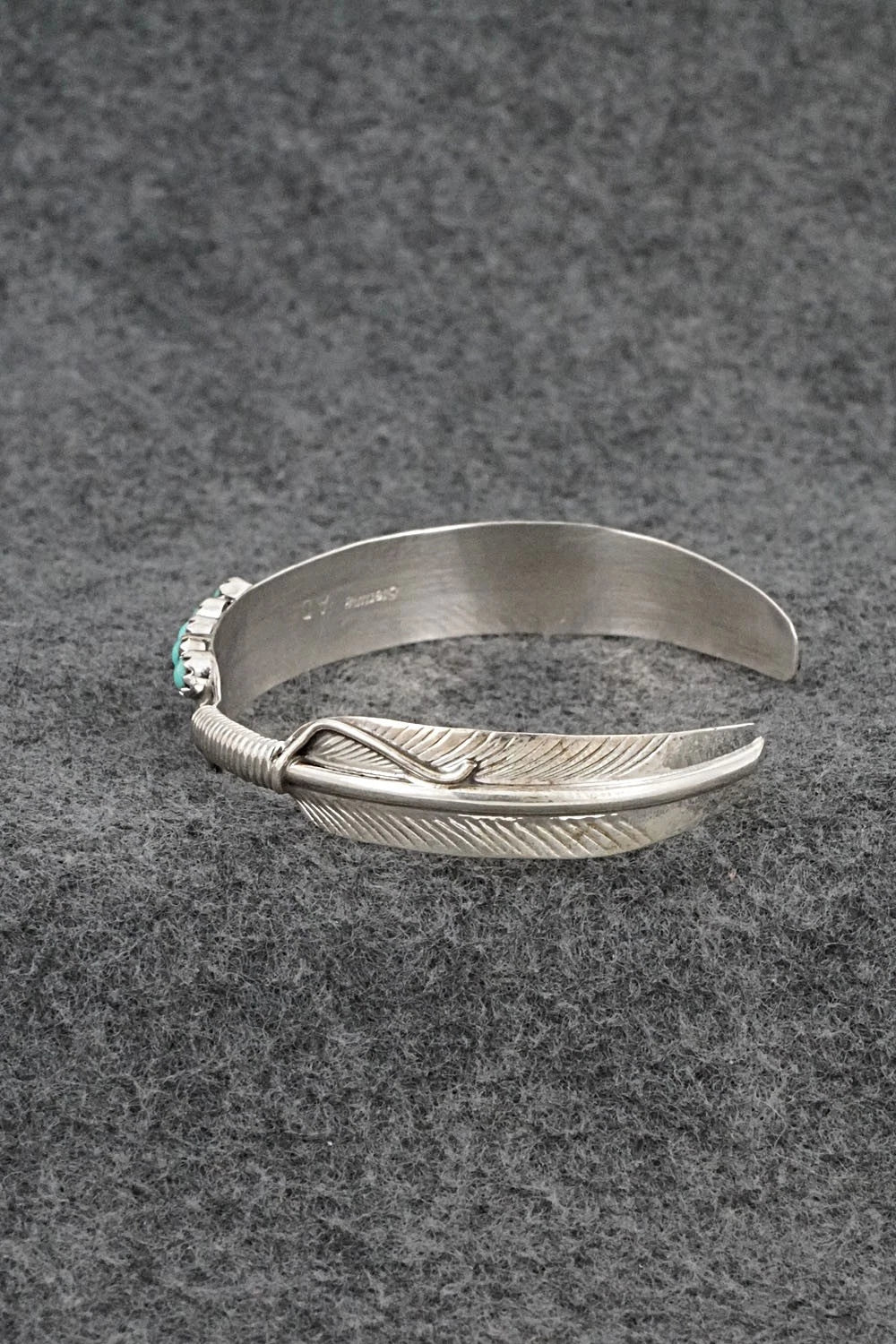 Turquoise and Sterling Silver Bracelet - Aaron Davis