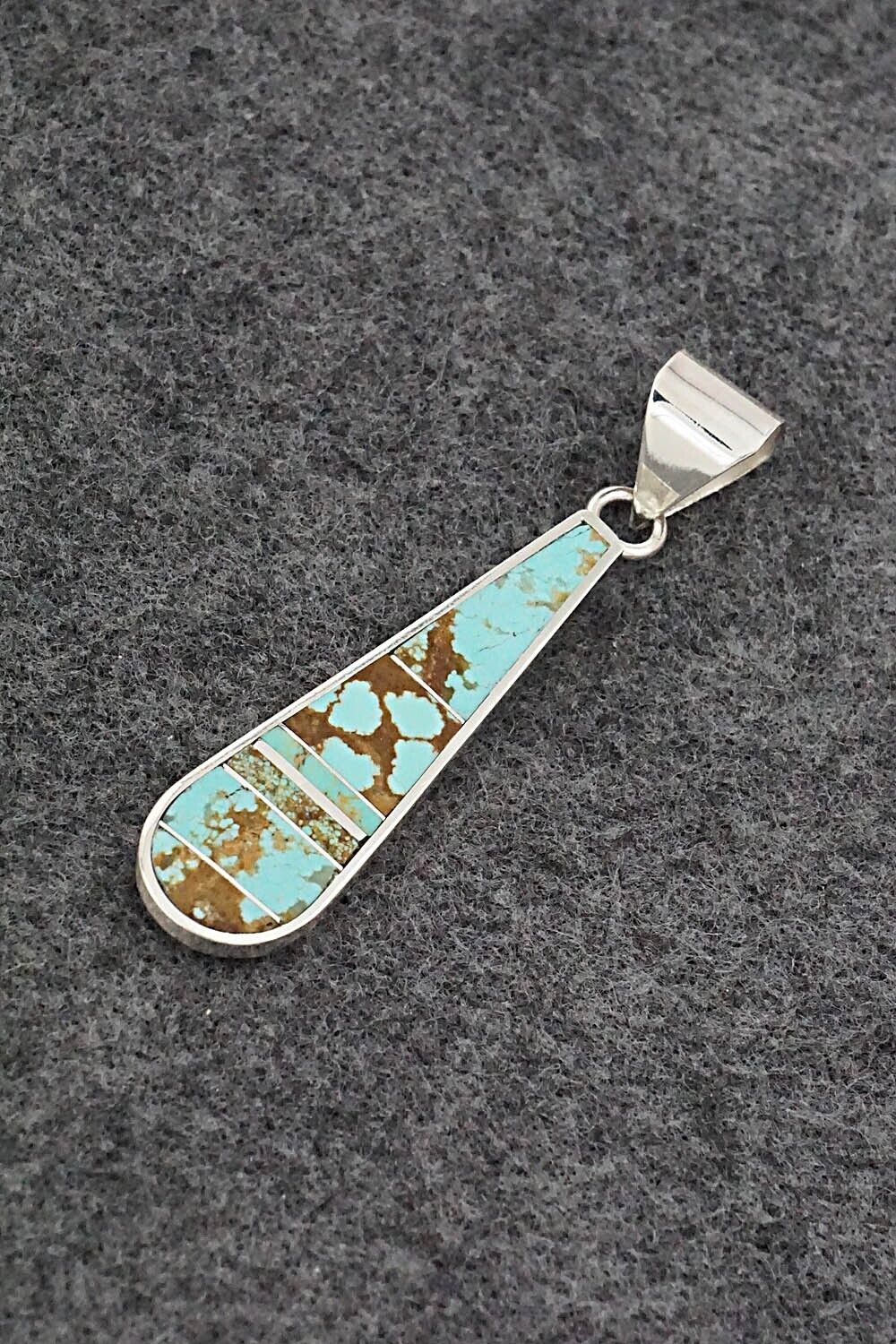 Turquoise & Sterling Silver Pendant - Harold Smith