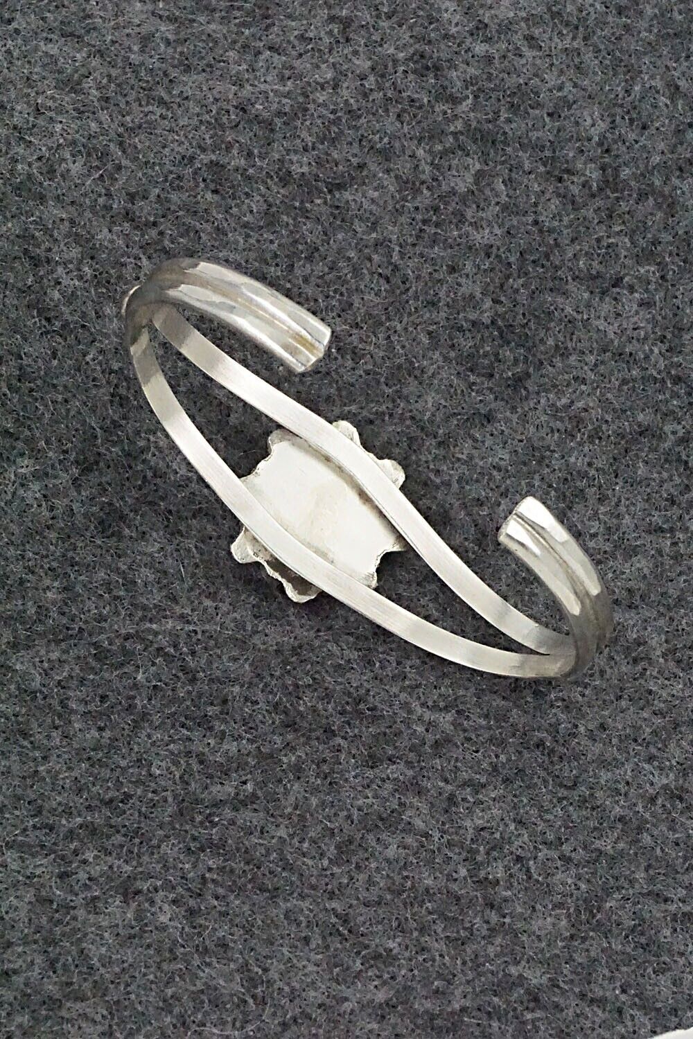 Coral & Sterling Silver Child Size Bracelet - David Leekity