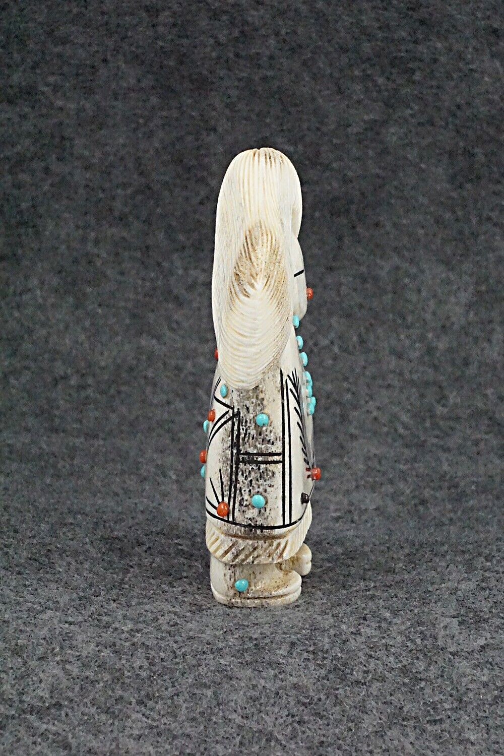 Corn Maiden Zuni Fetish Carving - Claudia Peina