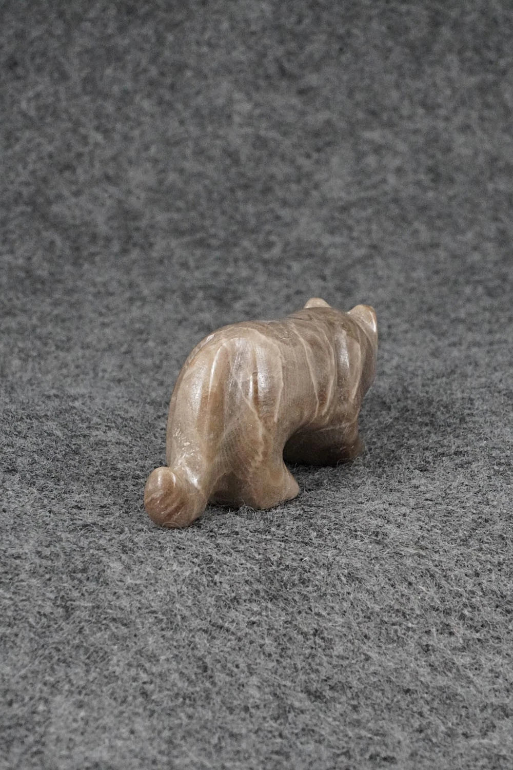 Mountain Lion Zuni Fetish Carving - Ronnie Lunasee