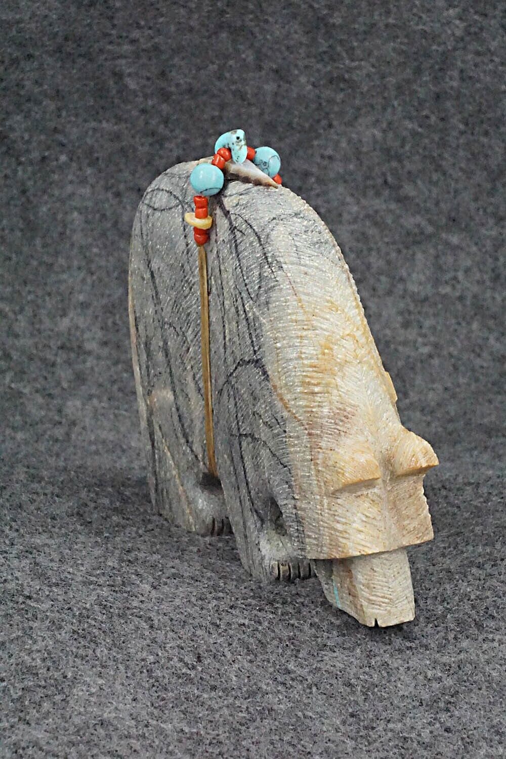 Bear Zuni Fetish Carving - Douglas Martza