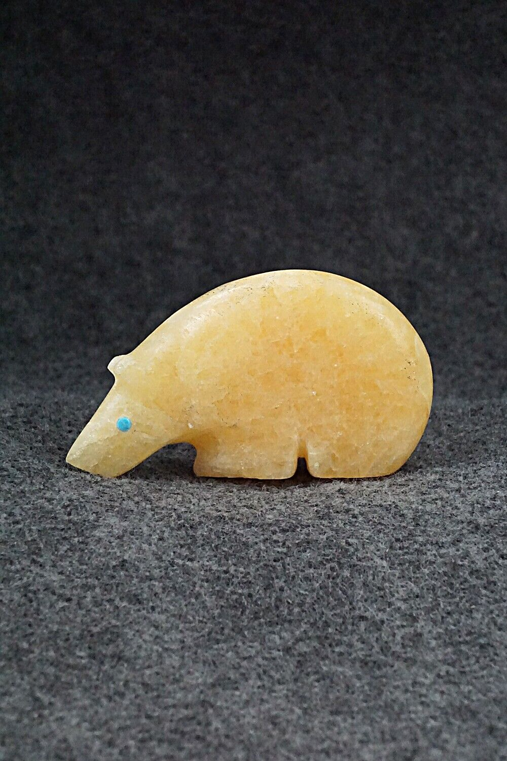 Bear Zuni Fetish Carving - Ronnie Lunasee