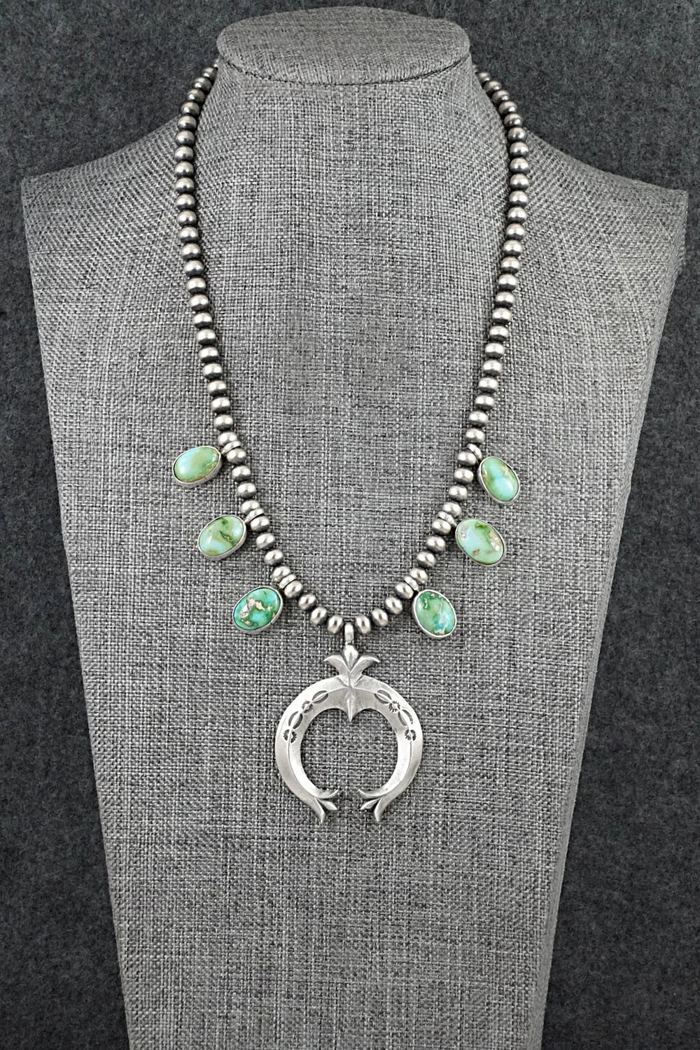 Turquoise & Sterling Silver Necklace - Latricia Largo