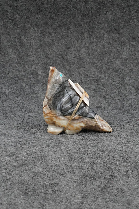 Bird Zuni Fetish Carving - Delvin Leekya