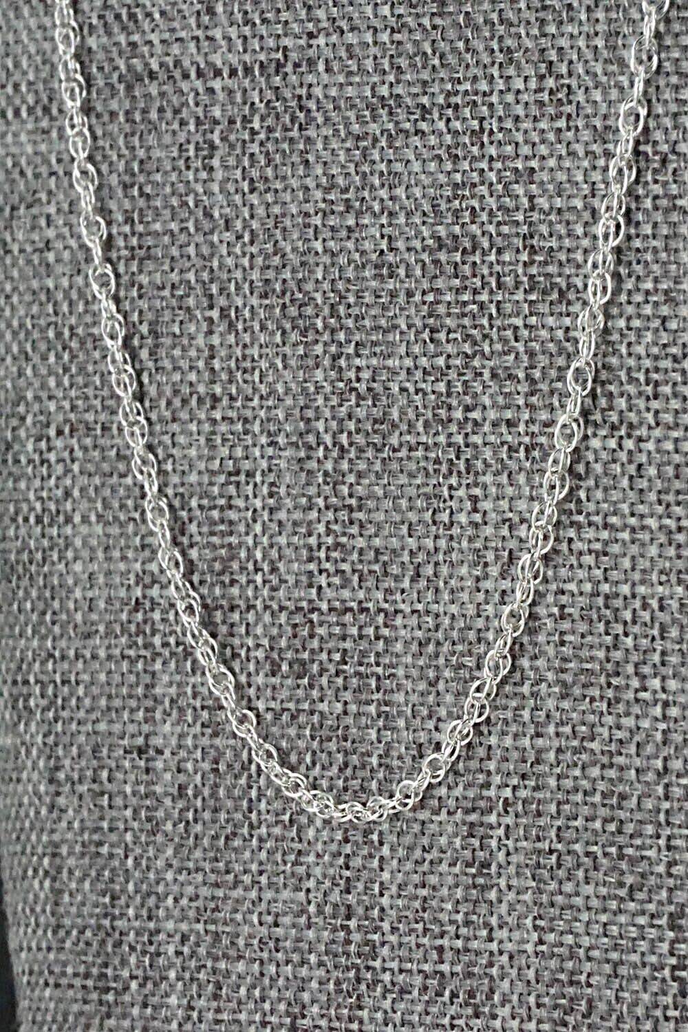 Sterling Silver Chain Necklace - Sterling Silver 30"