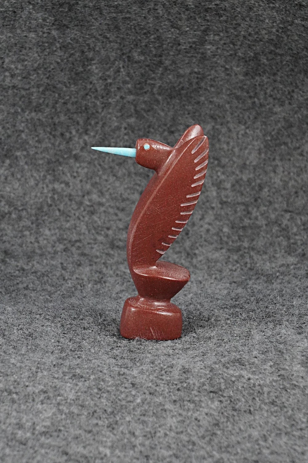 Hummingbird Zuni Fetish Carving - Brandon Phillips