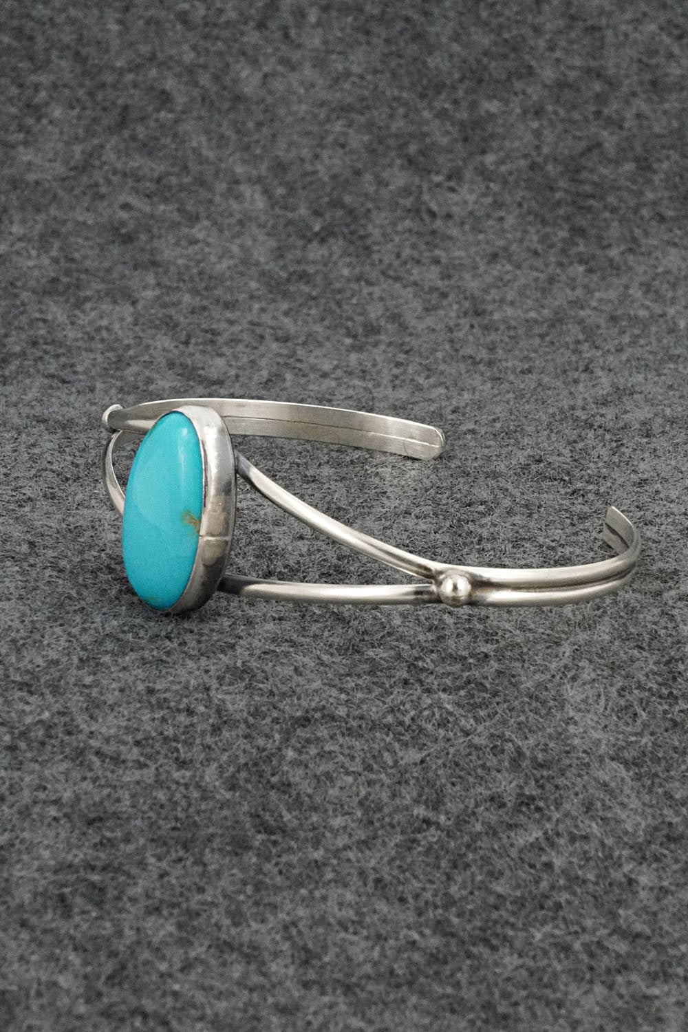 Turquoise & Sterling Silver Bracelet - Rena Begay
