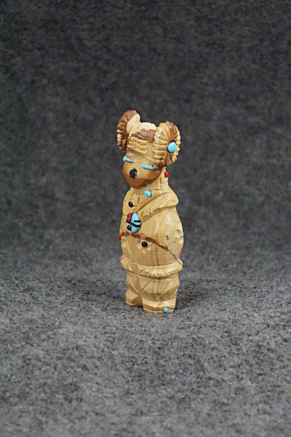 Corn Maiden Zuni Fetish Carving - Danette Laate