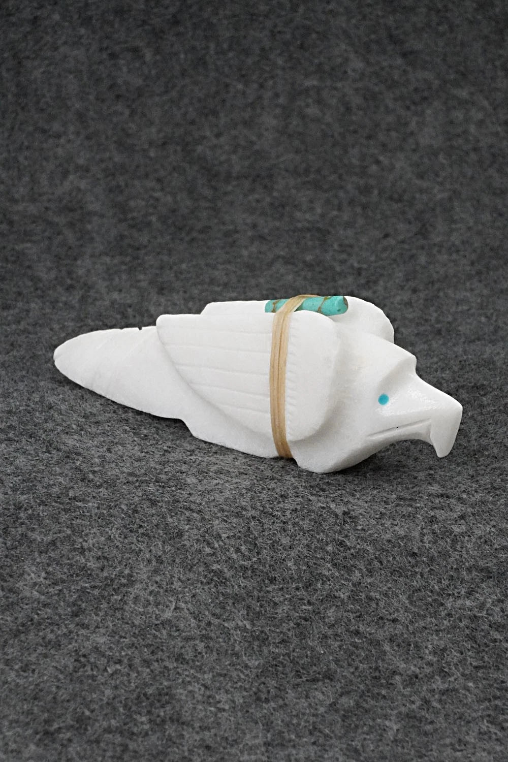 Eagle Zuni Fetish Carving - Herb Halate