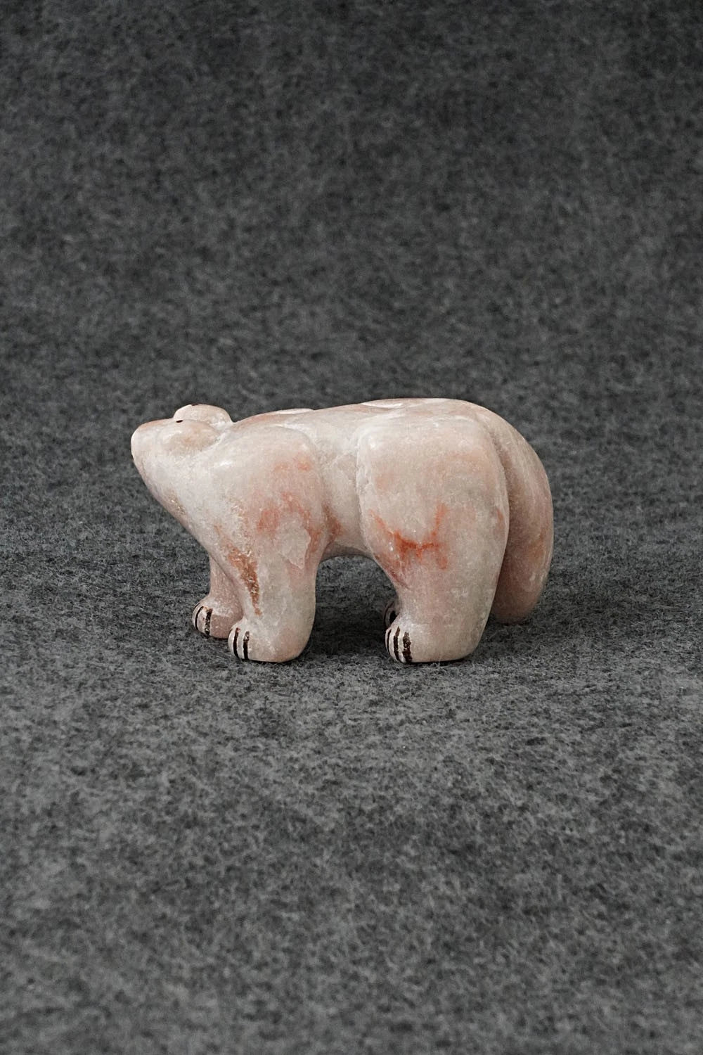 Wolf Zuni Fetish Carving - Rick Kallestewa