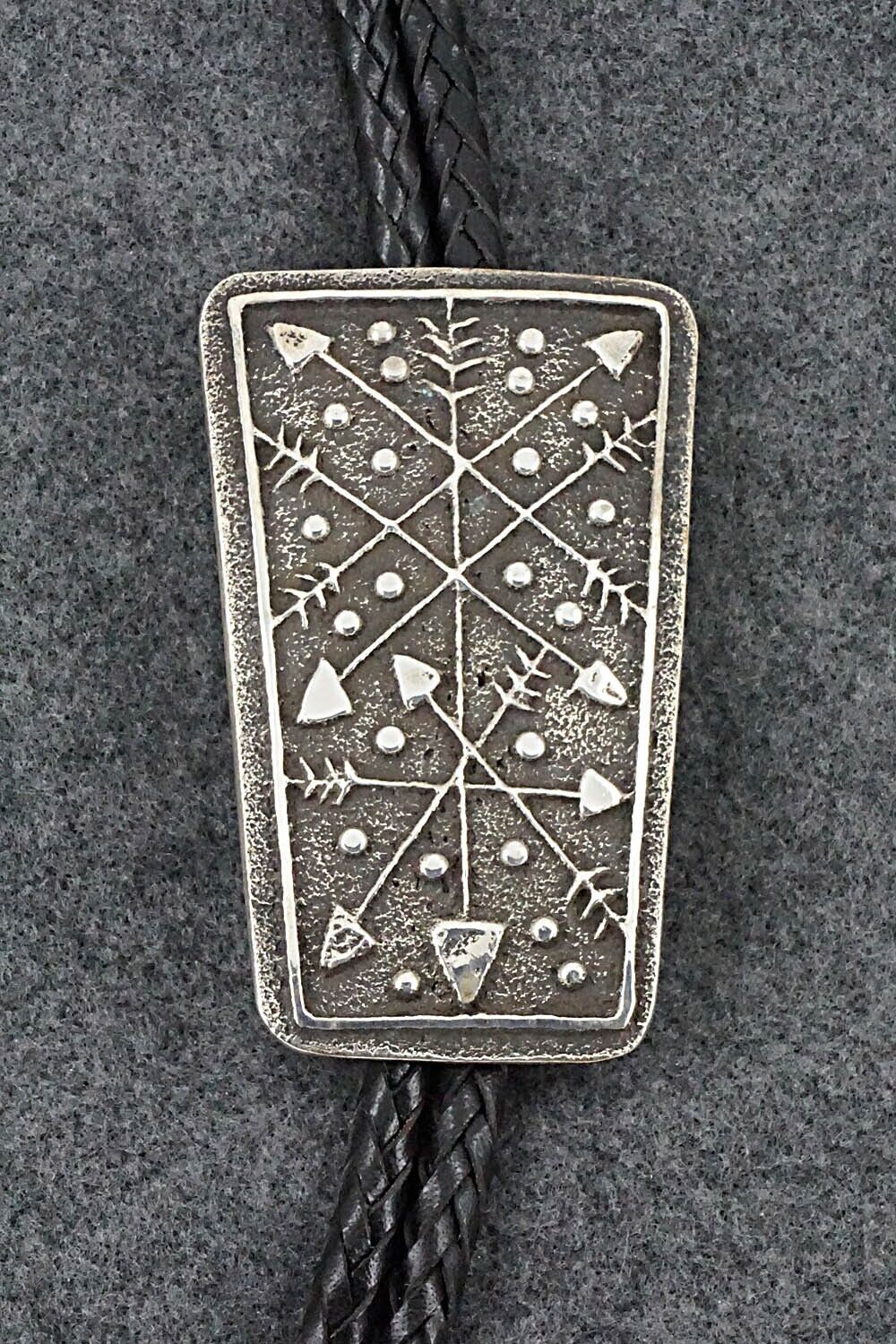 Sterling Silver Bolo Tie - Delbert Arviso