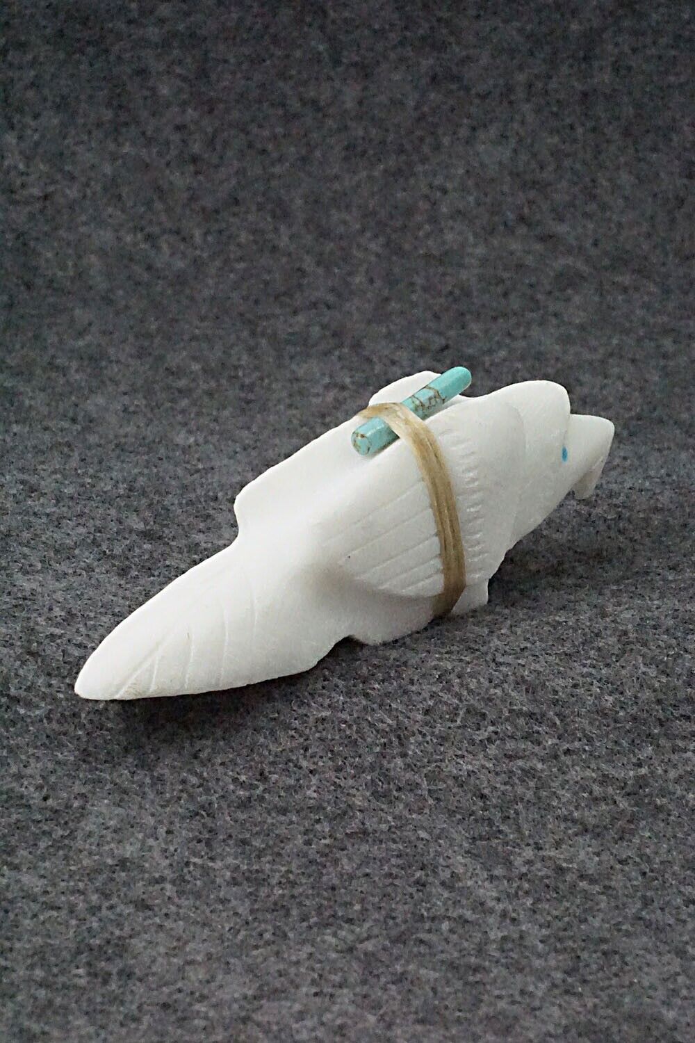 Eagle Zuni Fetish Carving - Herbert Halate