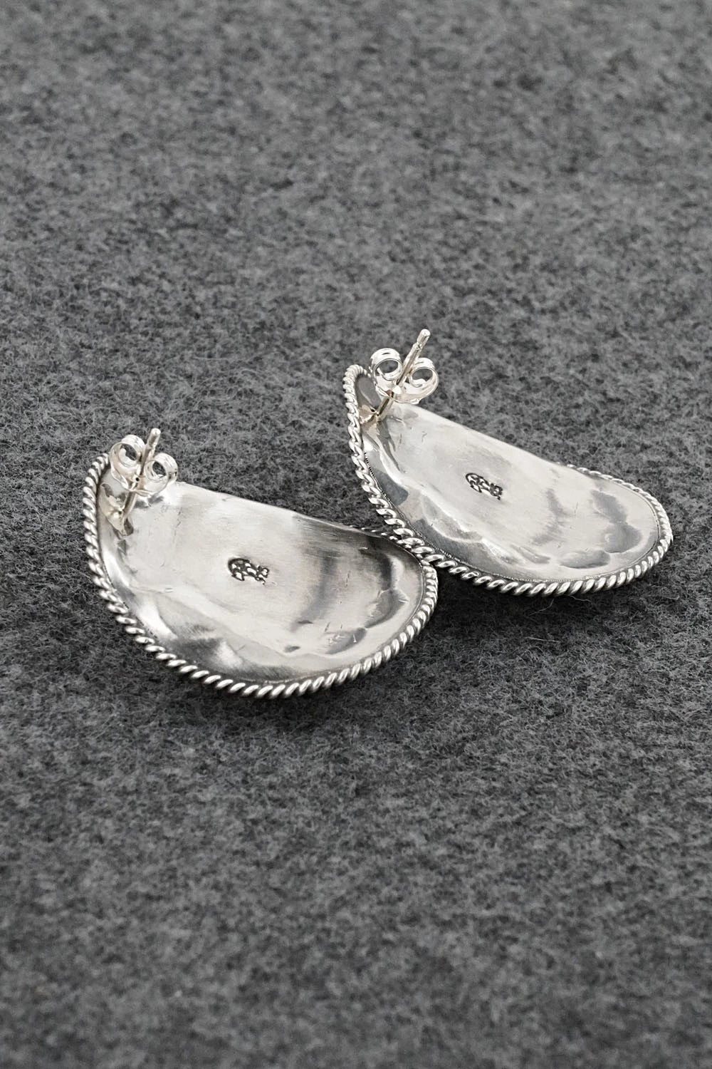 Turquoise & Sterling Silver Earrings - Bobby Platero