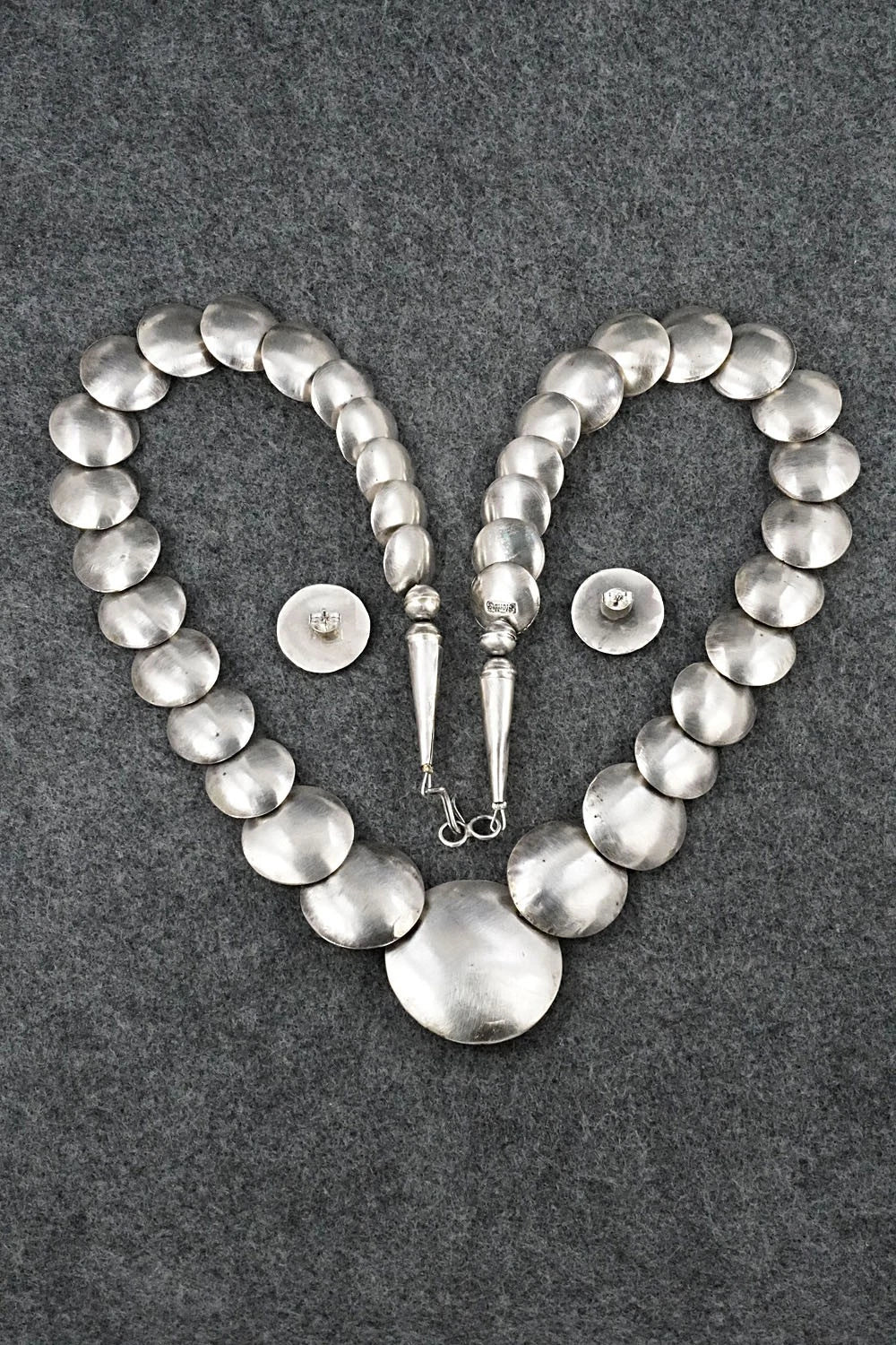 Sterling Silver Necklace and Earrings Set - Tim Thompson