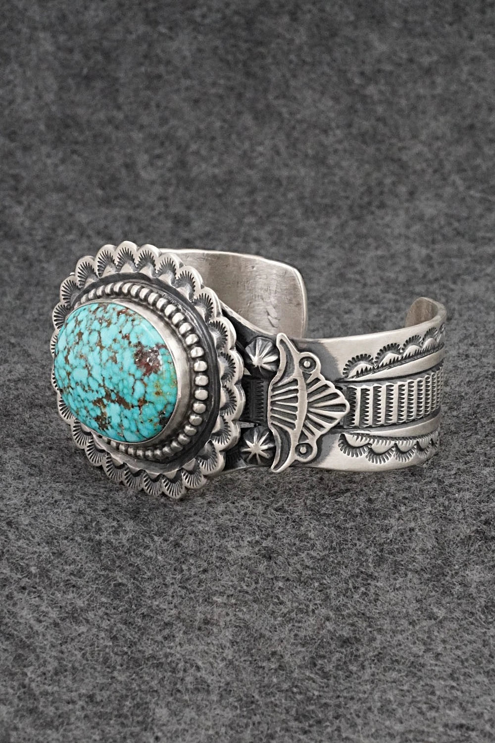 Turquoise & Sterling Silver Bracelet - Randy Boyd