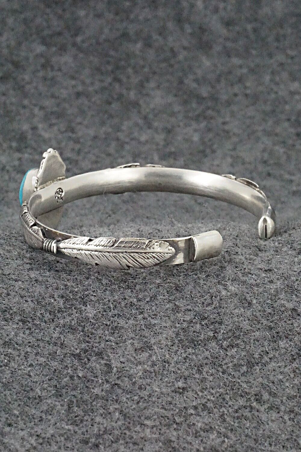 Turquoise & Sterling Silver Bracelet - Bobby Platero