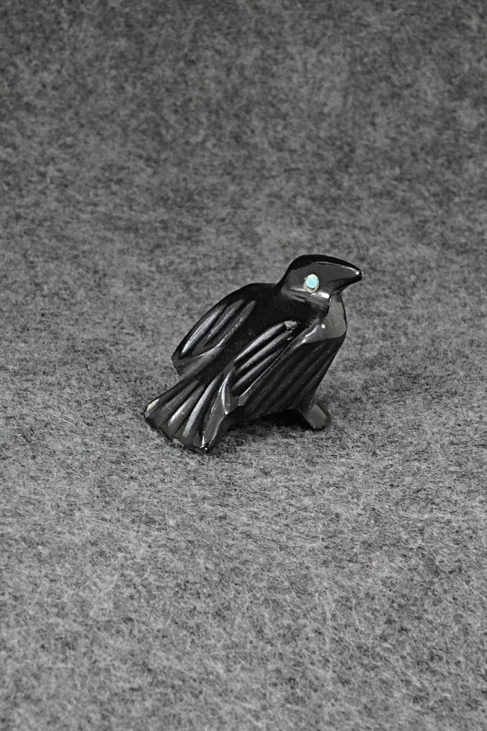 Crow Zuni Fetish Carving - Calvert Bowannie