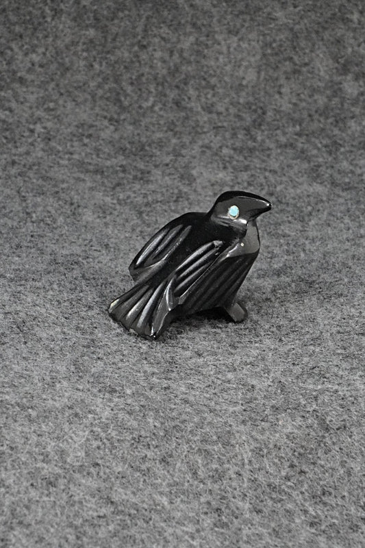 Crow Zuni Fetish Carving - Calvert Bowannie
