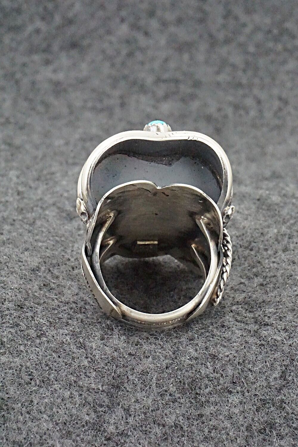 Turquoise & Sterling Silver Ring - Tim Yazzie - Size 9