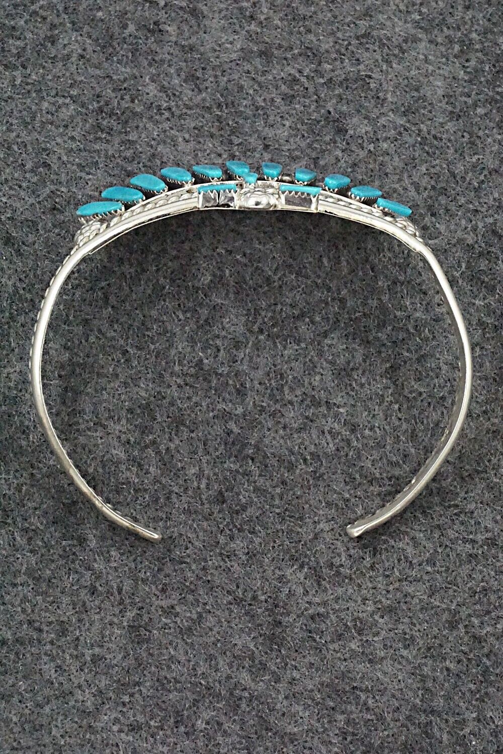 Turquoise & Sterling Silver Bracelet - Carlene Hattie