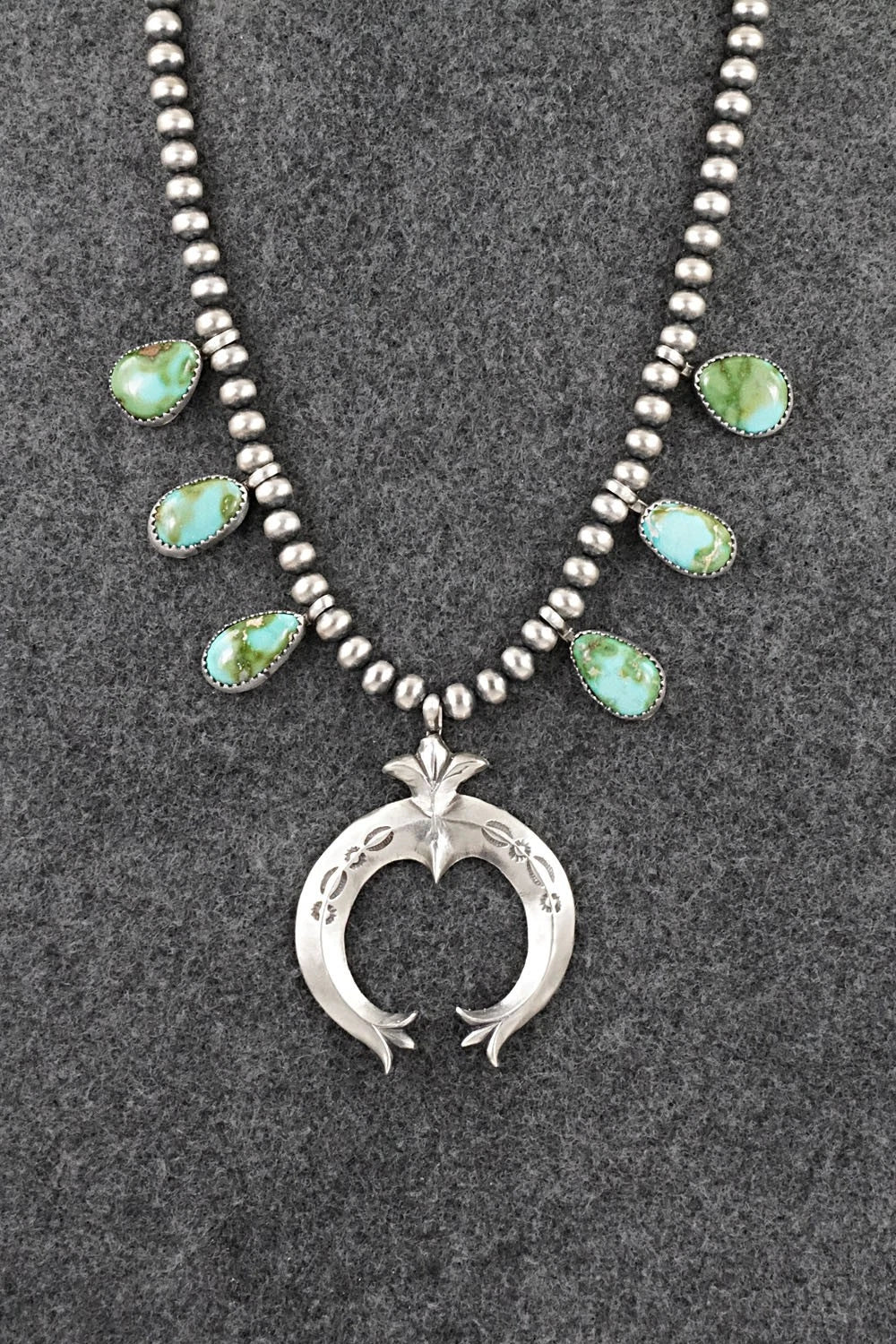Turquoise & Sterling Silver Necklace - Latricia Largo