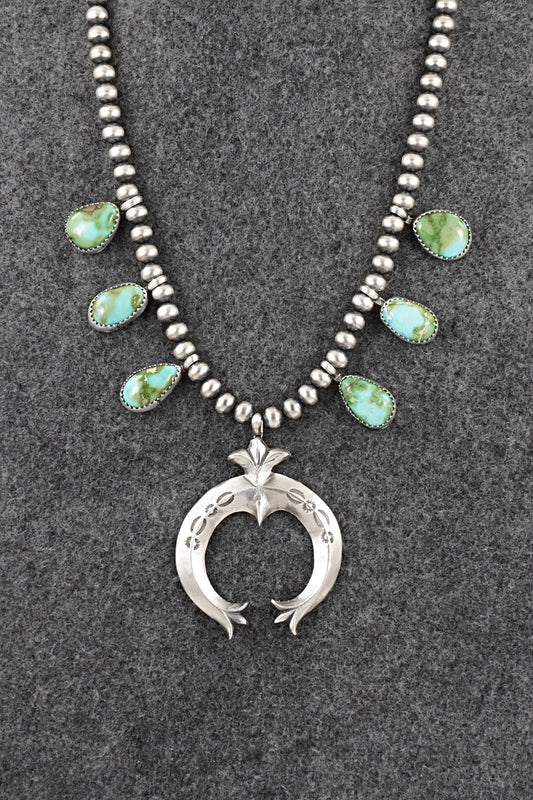 Turquoise & Sterling Silver Necklace - Latricia Largo
