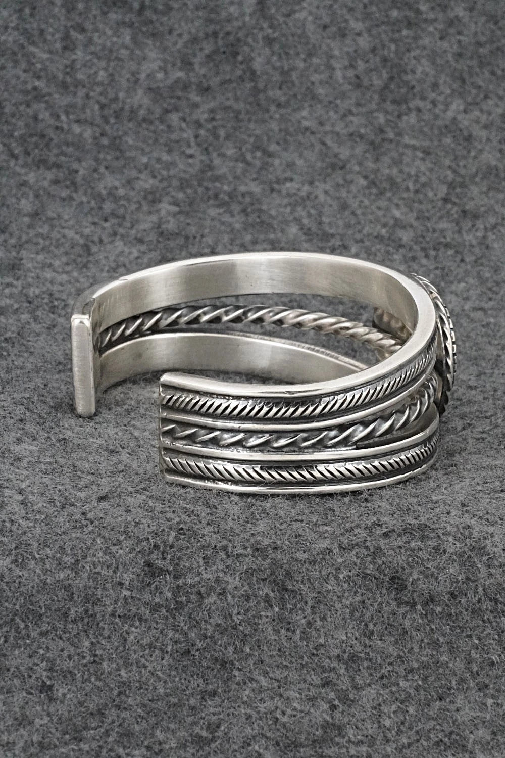 Turquoise & Sterling Silver Bracelet - Roland Dixon