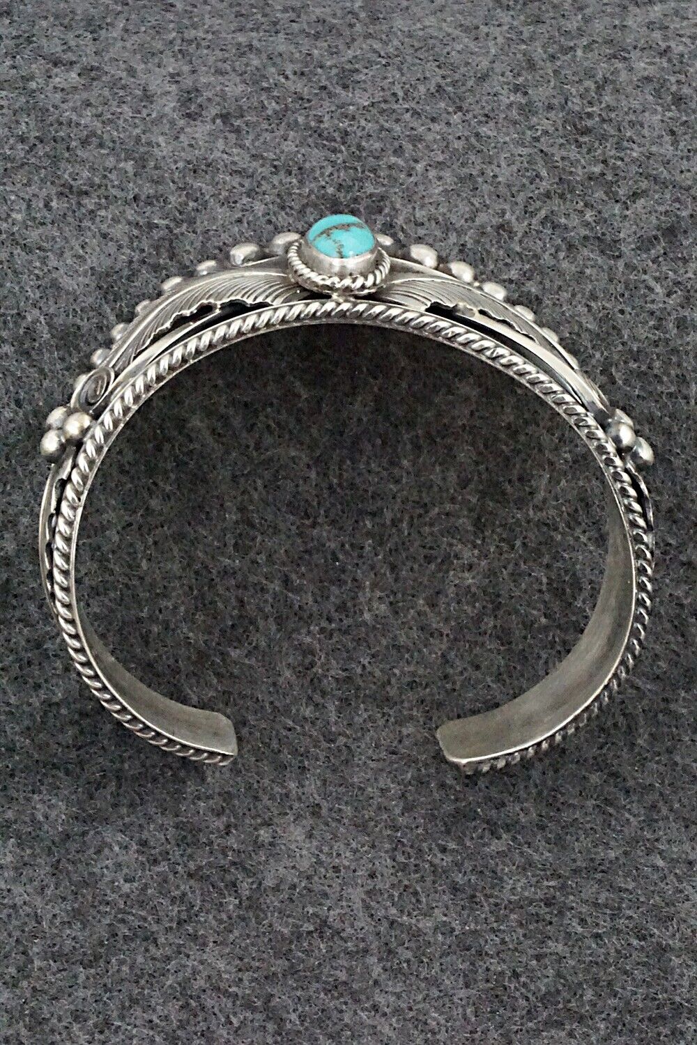 Turquoise & Sterling Silver Bracelet - Tom Lewis