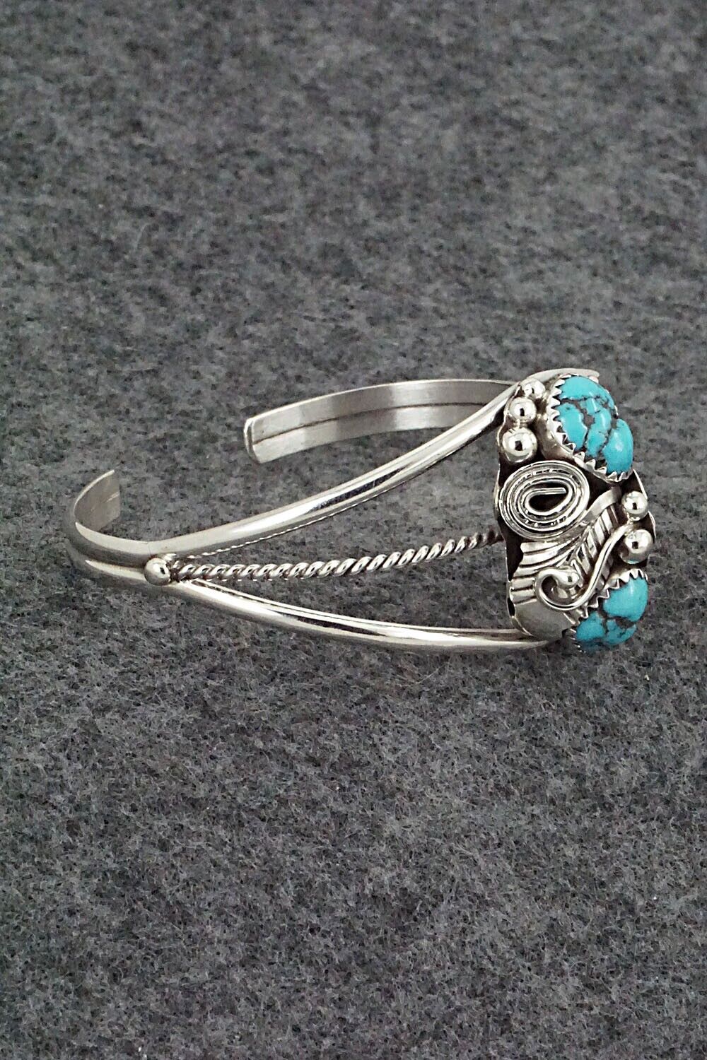 Turquoise & Sterling Silver Bracelet - Max Calladitto