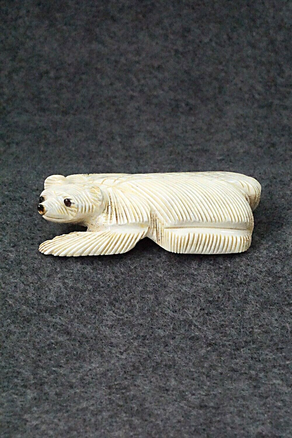 Badger Zuni Fetish Carving - Claudia Peina