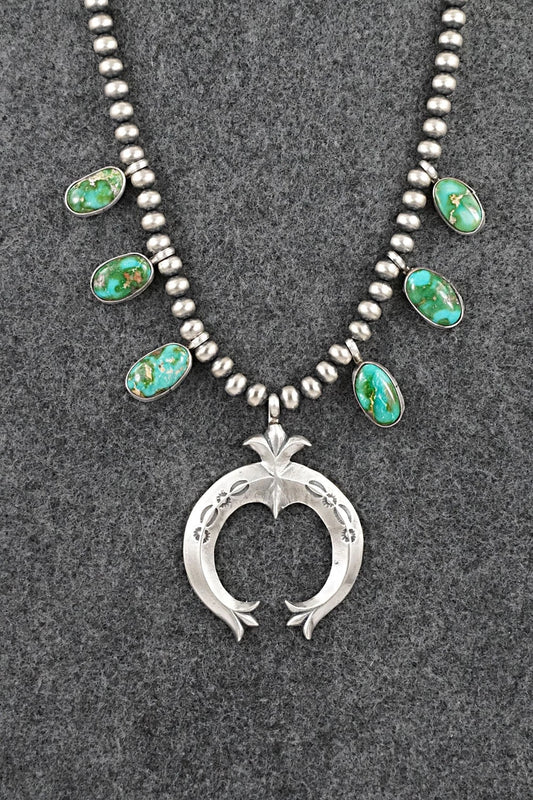 Turquoise & Sterling Silver Necklace - Latricia Largo