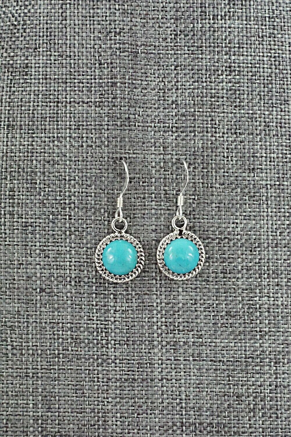 Turquoise & Sterling Silver Earrings - Sharon McCarthy