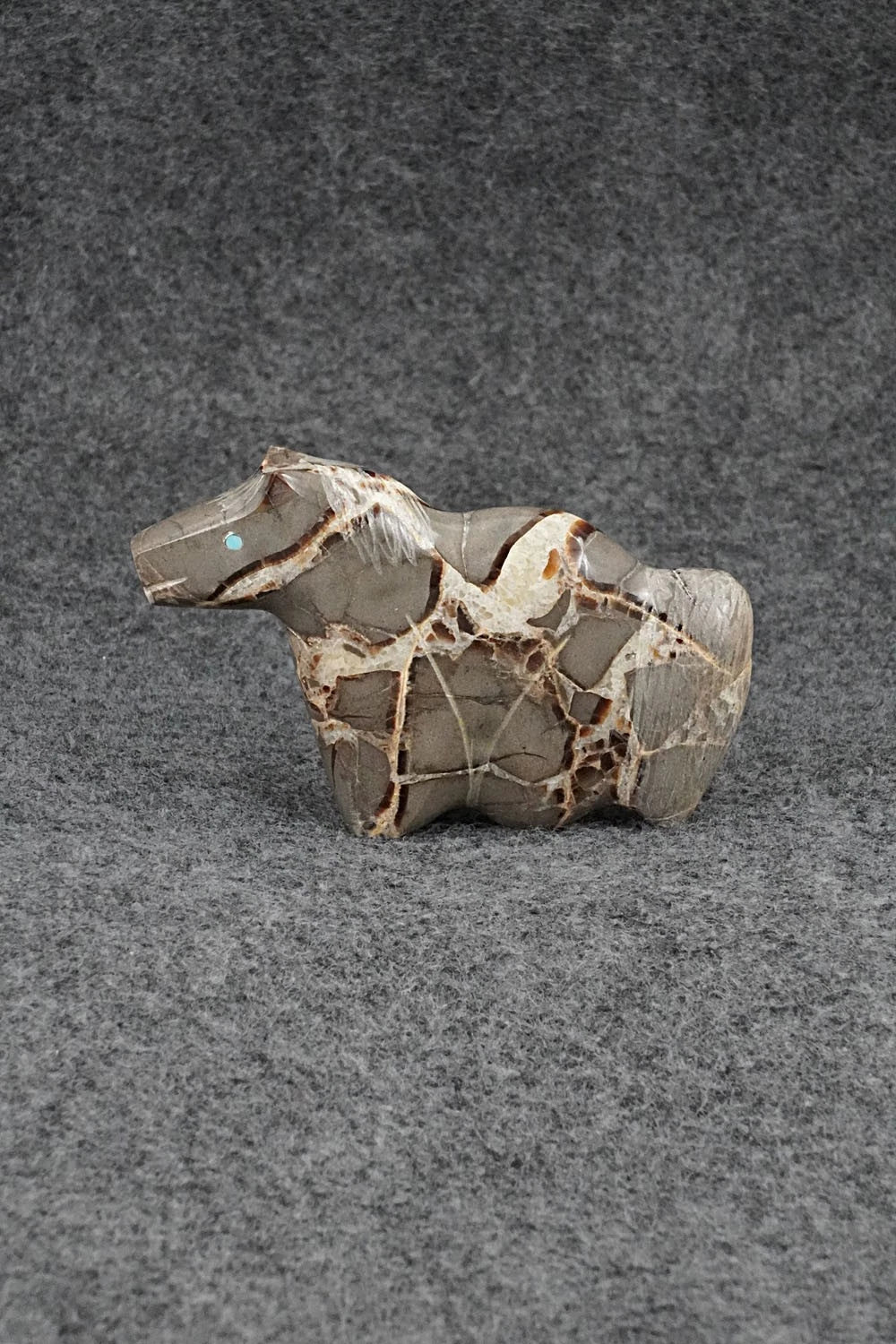 Horse Zuni Fetish Carving - Daphne Quam
