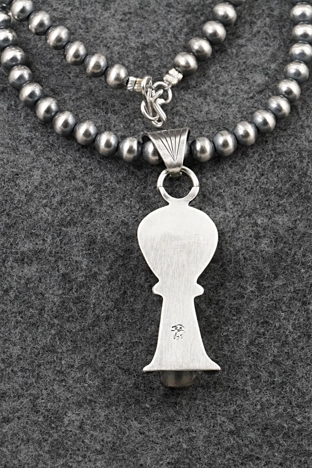 Turquoise & Sterling Silver Necklace - Sharon McCarthy