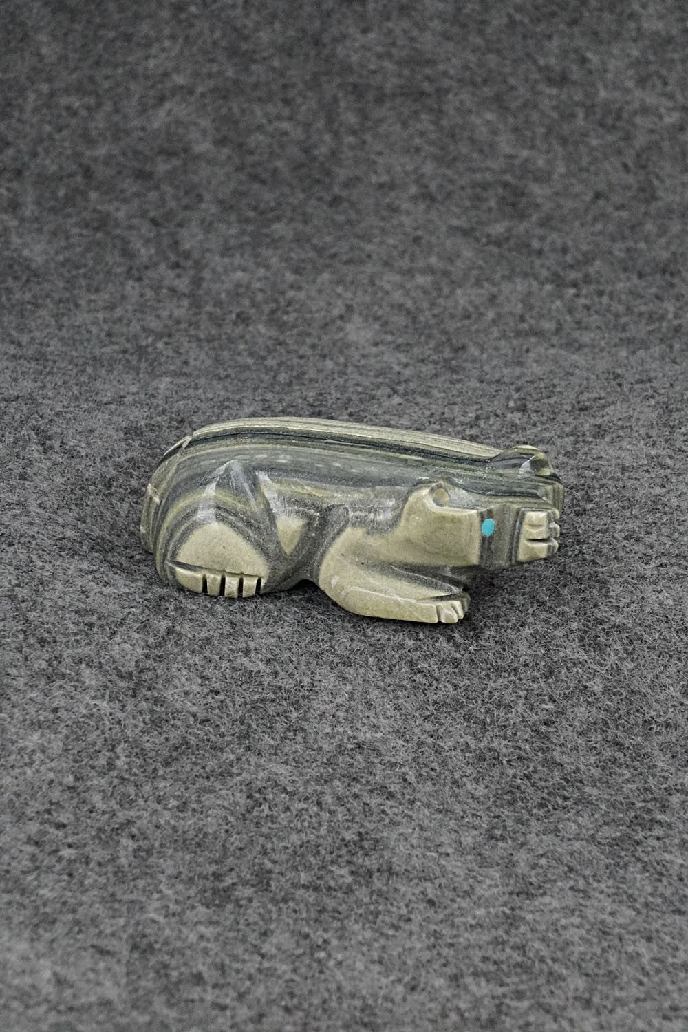 Badger Zuni Fetish Carving - David Chavez