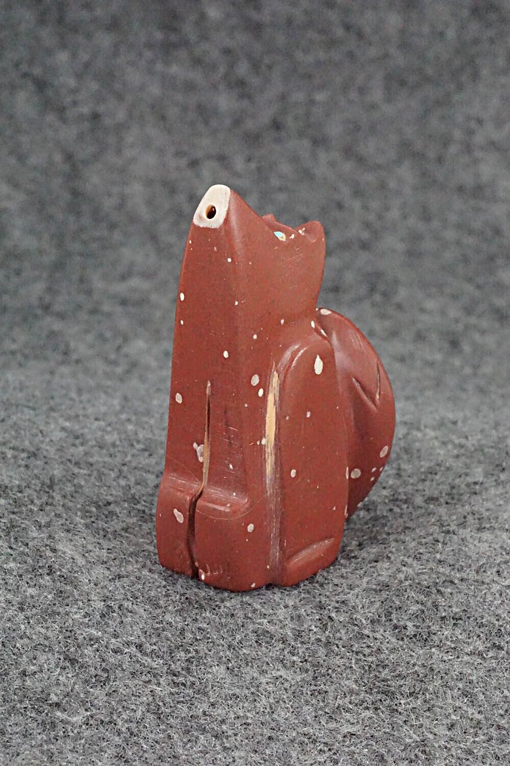 Coyote Zuni Fetish Carving - Gilbert Lonjose