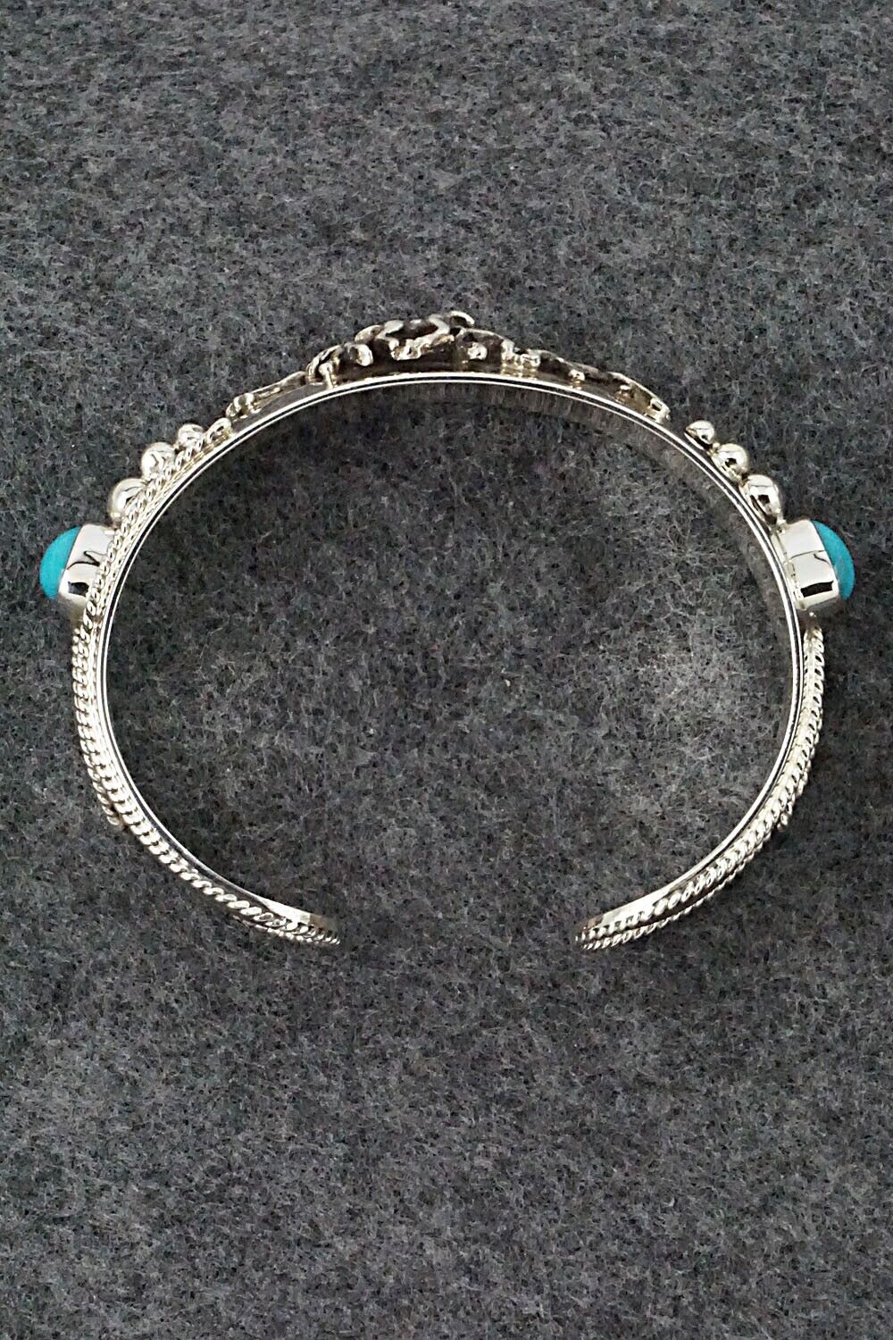 Turquoise & Sterling Silver Bracelet - Bobby Platero