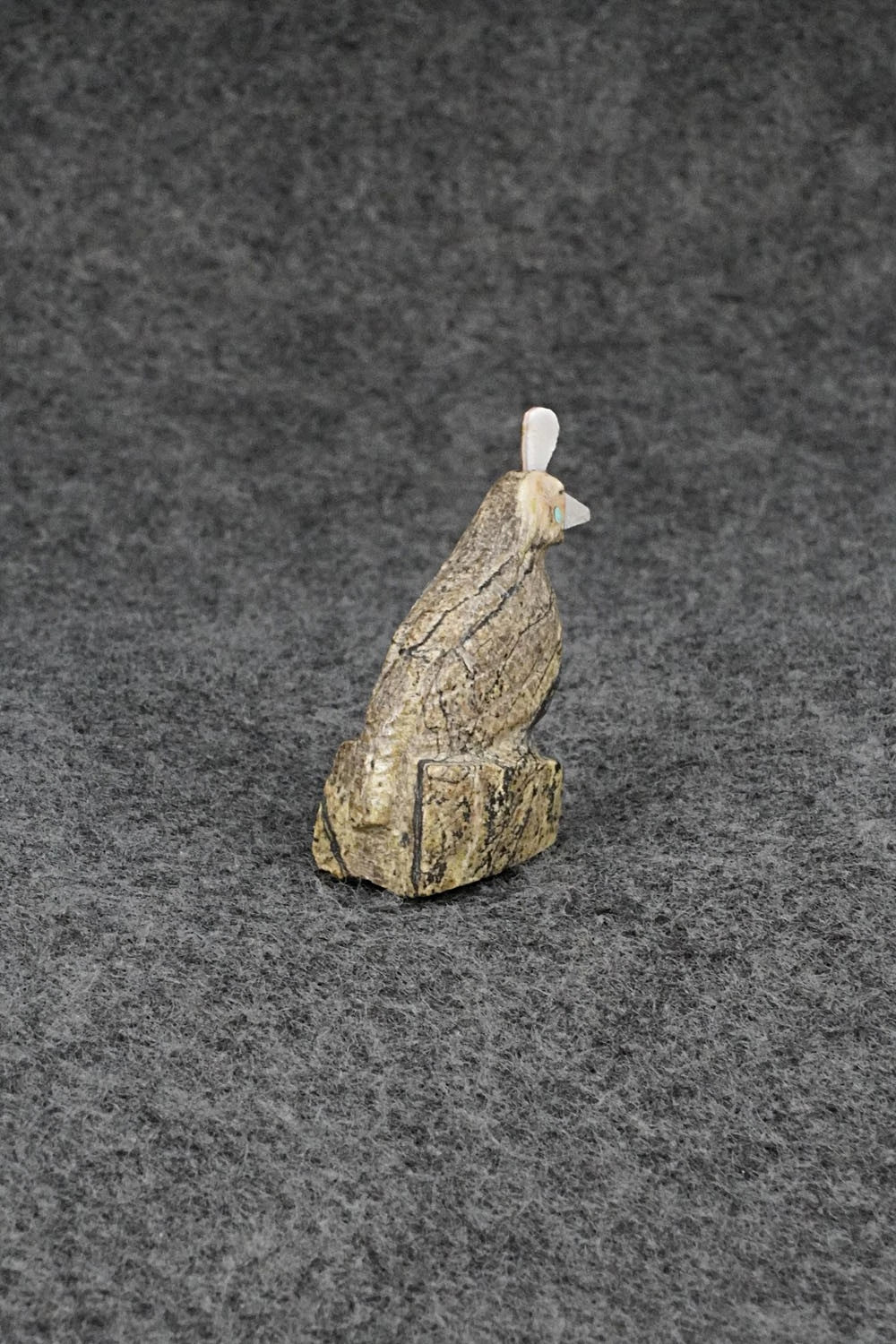 Quail Zuni Fetish Carving - Darrin Boone