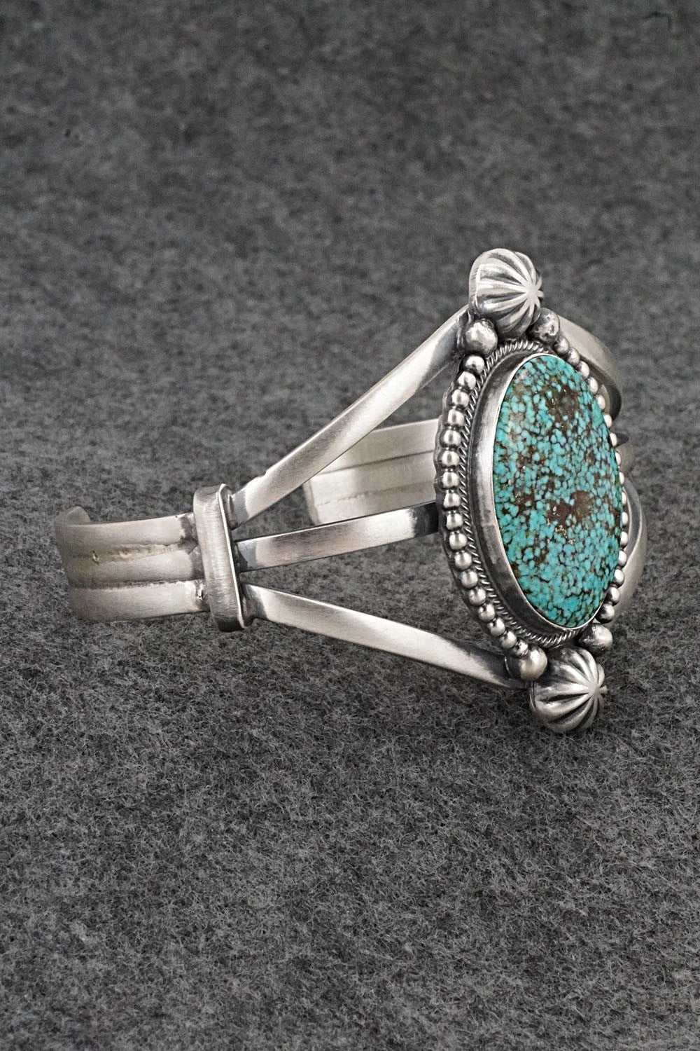 Turquoise & Sterling Silver Bracelet - Darrin Livingston