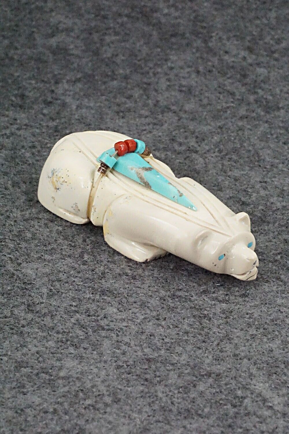 Badger Zuni Fetish Carving - Alex Tsethlikai