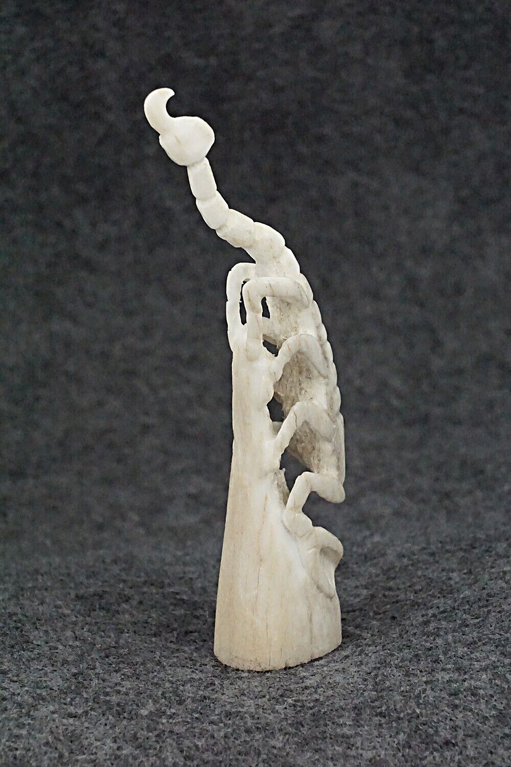 Scorpion Zuni Fetish Carving - Maxx Laate