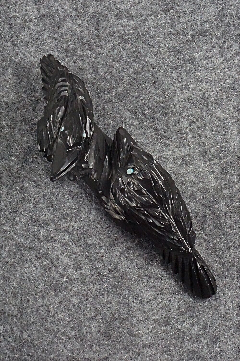 Crow Zuni Fetish Carving - Tony Mackel