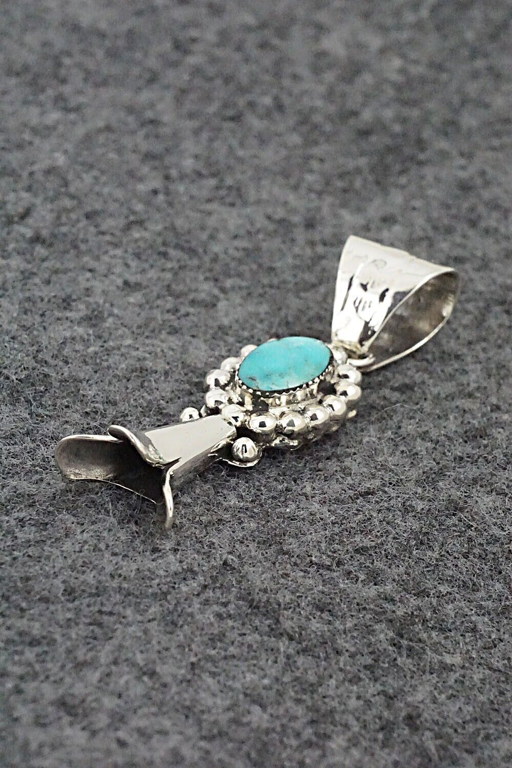 Turquoise & Sterling Silver Pendant - Patsy Lee